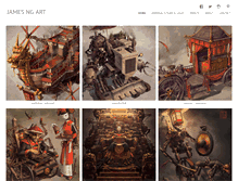 Tablet Screenshot of jamesngart.com